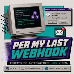Per My Last Webhook logo